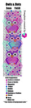 Load image into Gallery viewer, Owls &amp; Dots Pen Template (11 around)
