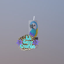 Load image into Gallery viewer, Parrot Rhinestone Tumbler Template
