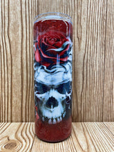 Load image into Gallery viewer, Skull And Roses Tumbler (20oz)
