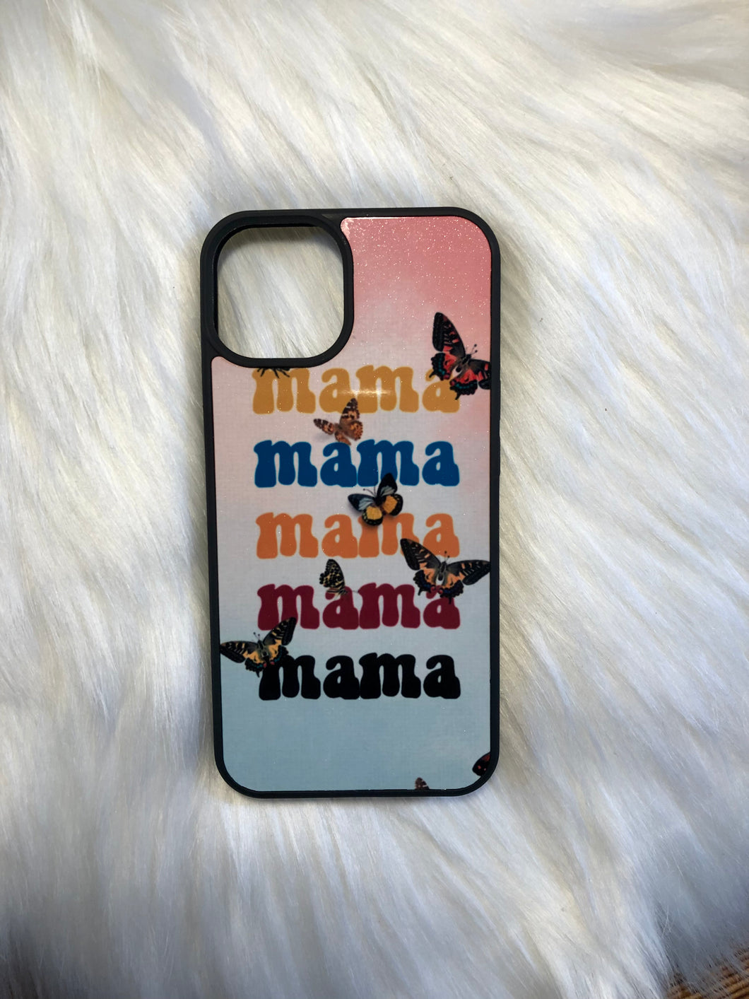 Mama Butterfly iPhone 13 Sublimation Case