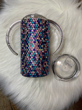 Load image into Gallery viewer, Sippy (duo lid) Rhinestone Tumbler (12oz)

