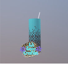 Load image into Gallery viewer, Ombré (2 Color) Rhinestone Tumbler Template
