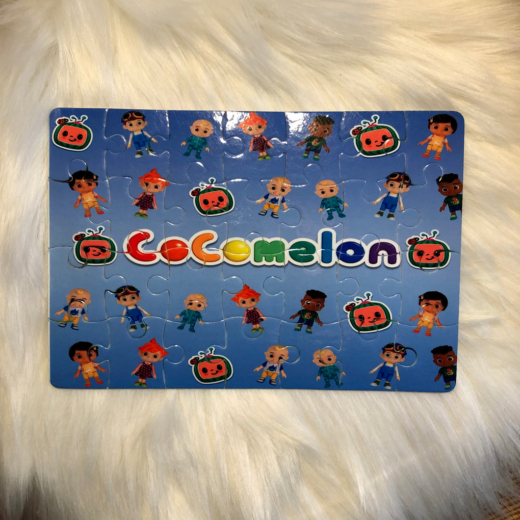 Blue Cocomelon Sublimation Puzzle