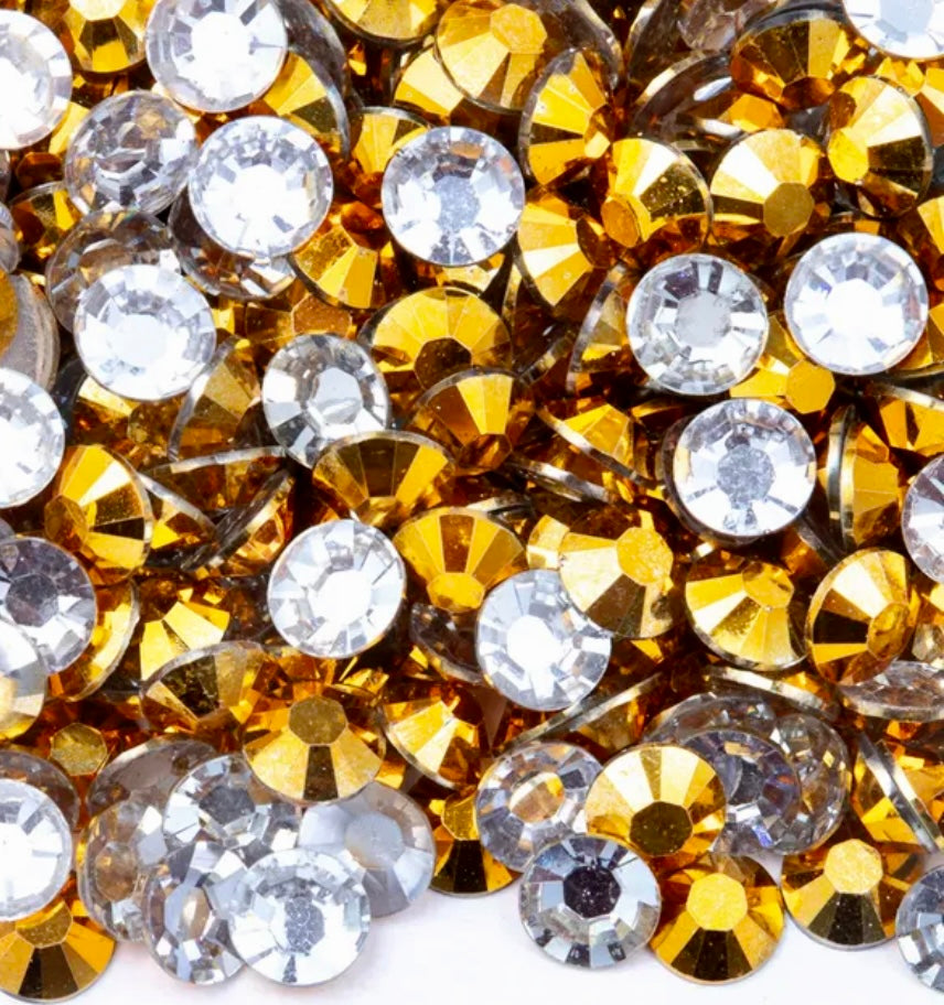 Gold Nugget - Jelly Resin Rhinestones