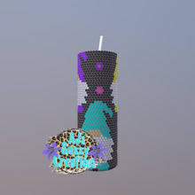 Load image into Gallery viewer, Gnomies Rhinestone Tumbler Template
