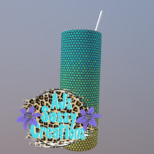 Load image into Gallery viewer, 30oz 3 Color Ombré Rhinestone Tumbler Template
